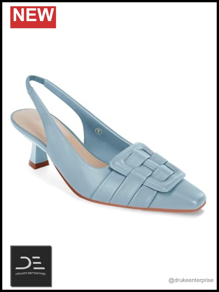 Slingback Pumps Kitten Heels Pointed Toe Dress Shoes Comfortable Party Office